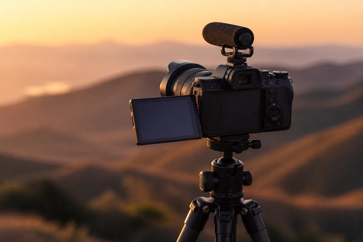 Filmer avec un appareil photo : réglages, son et montage
